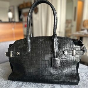 Henri Bendel Tote bag large Croco Leather (large format)